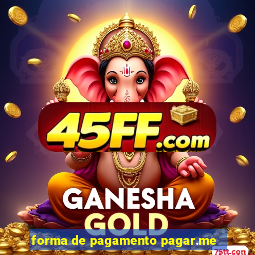forma de pagamento pagar.me